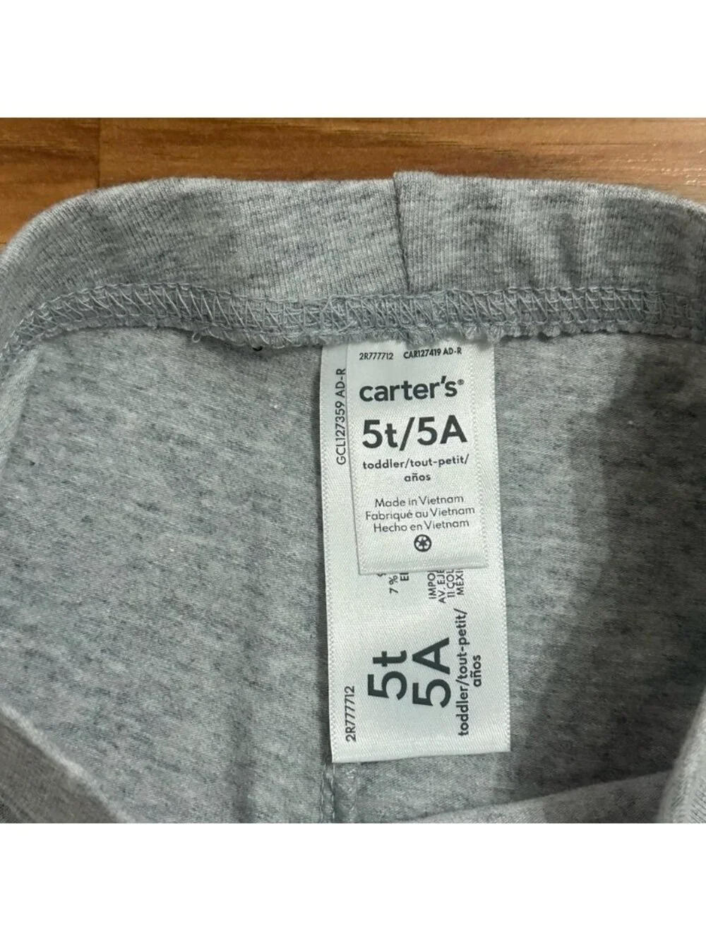 Carter's Grey Leggings 5T